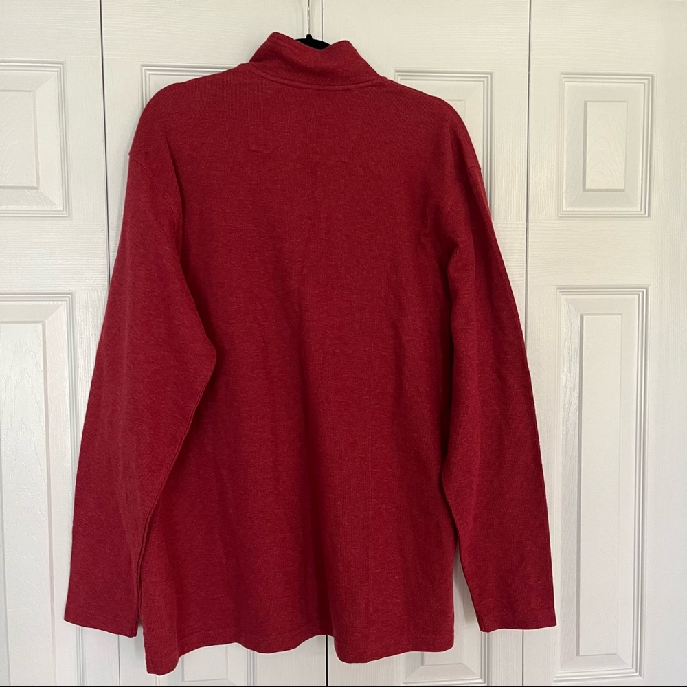 NWT Chaps Ralph Lauren Men’s Long Sleeve 1/4 ZIP Sweater - Picture 4 of 6